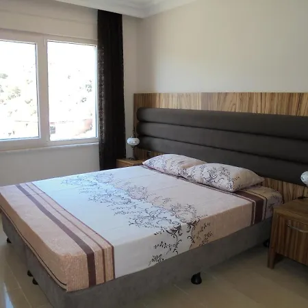 Xperia Park With Large Balcony And Seaview & Free Airport Shuttle Service Apartment Alanya